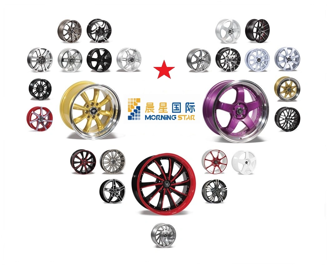 2019 High Quality Chinese Factory Made Staggered Alloy Wheels for BBS