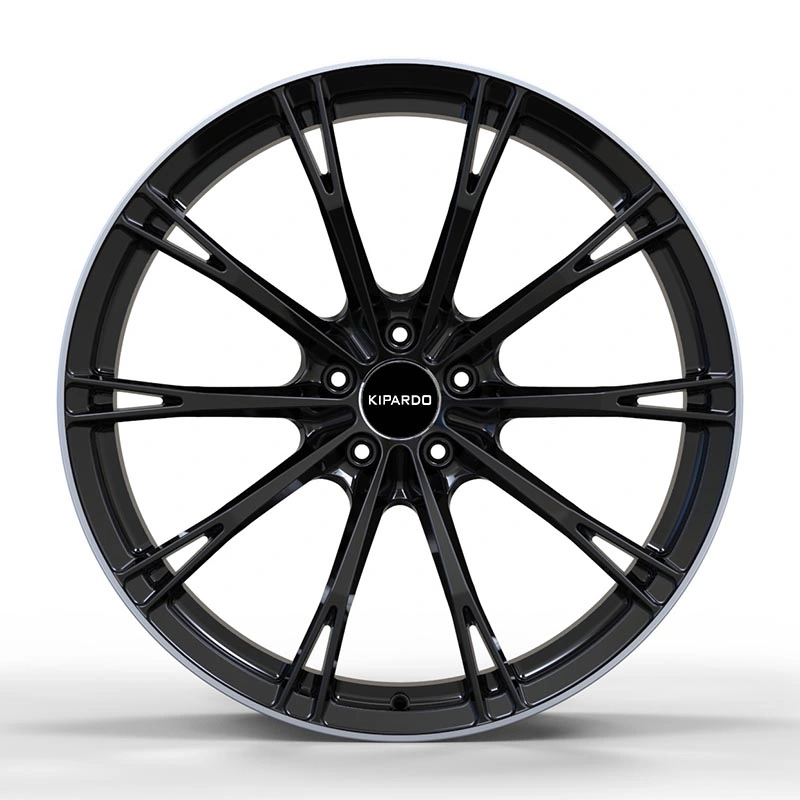19 20 21 Inch OEM Alloy Replica Wheel Black Machine Lip for Audi