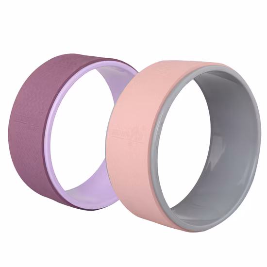 Ruota yoga in sughero antiscivolo, grande ruota yoga PRO, allevia il mal di schiena